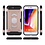 Ntech Ntech hoesje Geschikt voor iPhone 7+ / 8+ Luxe Armor Case met Pashouder - Zilver