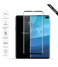 Ntech Ntech Samsung Galaxy Plus Scratch-Proof / Shatter-proof Full cover Screenprotector / Tempered Glass Zwart