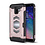 Ntech Ntech Geschikt voor Samsung Galaxy A6 Luxe Armor Case met Pashouder - Rose Goud