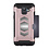Ntech Ntech Geschikt voor Samsung Galaxy A6 Luxe Armor Case met Pashouder - Rose Goud