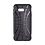 Ntech Ntech Geschikt voor Samsung Galaxy J4 Plus (2018) Luxe Armor Case Pashouder - Zwart