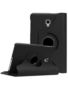 Ntech Ntech Samsung Galaxy Tab A 8.0 (2017) T380 draaibaar Hoesje - Zwart
