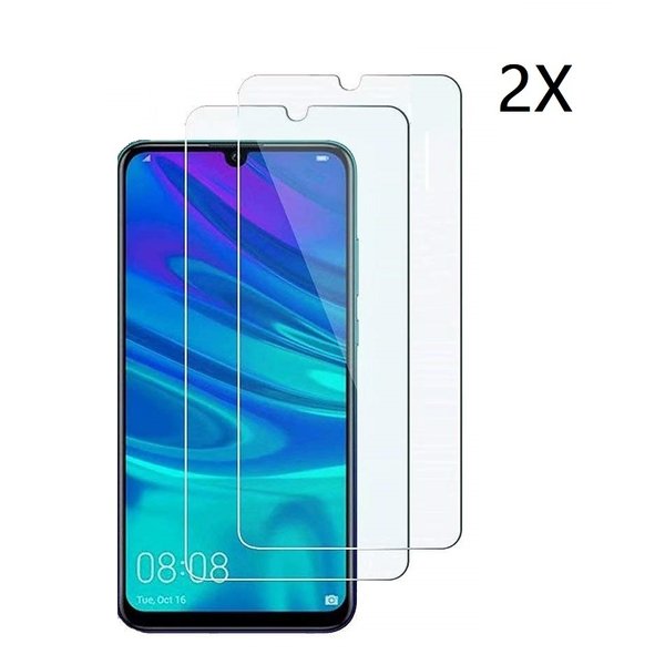 Ntech Ntech 2Pack Geschikt voor Huawei Y7 Prime 2019 Screenprotector Tempered Glass