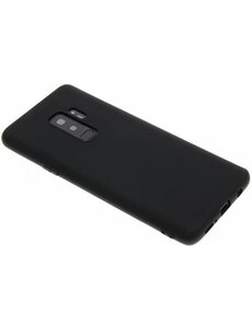 Merkloos Zwart Color TPU hoesje Samsung Galaxy S9+