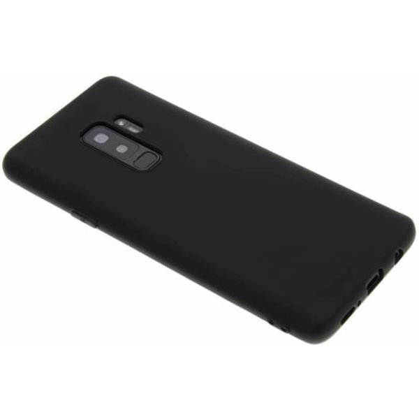 Merkloos Zwart Color TPU hoesje Samsung Galaxy S9+