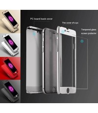 Merkloos Full Body 360 Super Thin Case Cover Hoesje voor iPhone 7 Plus ZWART