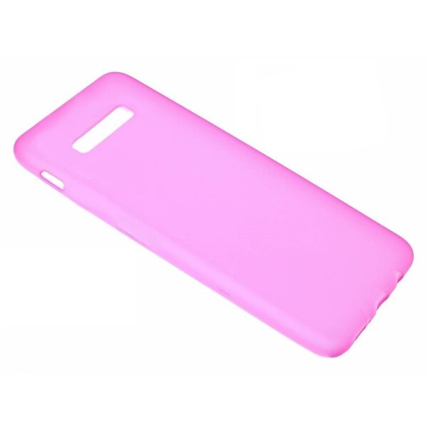 Ntech Ntech Hoesje Geschikt Voor Samsung Galaxy S10 Licht Rose TPU Back Cover Hoesje