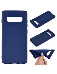 Ntech Ntech Samsung Galaxy S10 Blauw TPU backcover Hoesje