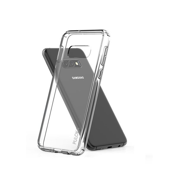 Puloka Puloka Geschikt voor Samsung Galaxy S10 Transparant TPU Back hoesje