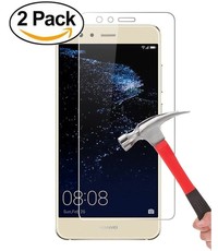 Merkloos 2 Pack - Huawei P10 Lite Glazen tempered glass / Screenprotector (0.3mm)