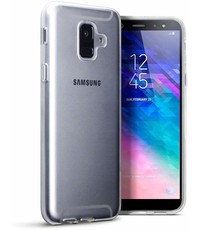 Merkloos Hoesje voor Samsung Galaxy A6 (2018), gel case, doorzichtig