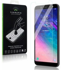Merkloos Screenprotector voor Samsung Galaxy A6 (2018), tempered glass (glazen screenprotector)