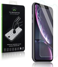 Merkloos Screenprotector voor Apple iPhone XR, tempered glass (glazen screenprotector)