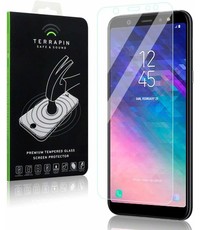 Merkloos Screenprotector voor Samsung Galaxy A6 Plus (2018) / A6+ (2018), tempered glass (glazen screenprotector)