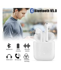 Ntech Wit Draadloze Bluetooth oordopjes - 2Stuks (L&R) Inclusief oplaad box - Android & Apple toestel