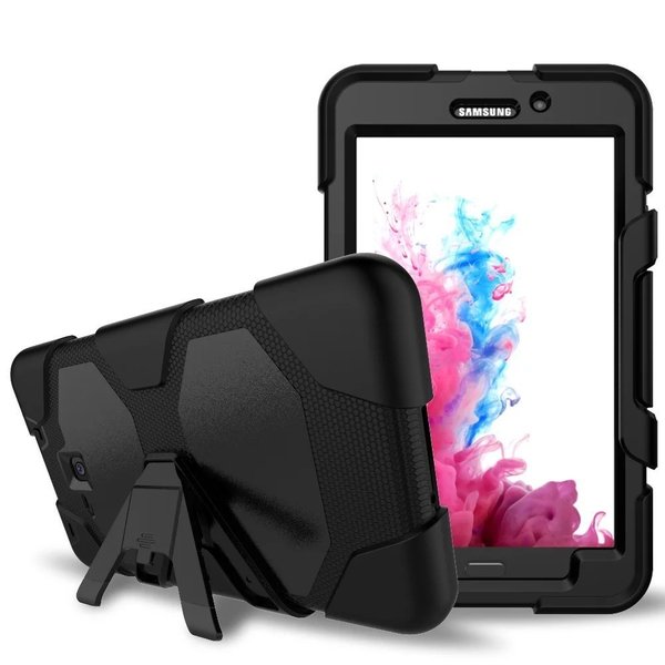 Ntech Ntech Samsung Galaxy Tab A 7.0 T280 Extreme Armor Case - Zwart