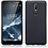 Merkloos Hoesje voor Nokia 5.1 (2018), gel case, mat zwart