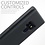 Merkloos Hoesje voor Samsung Galaxy Note 9, gel case, mat zwart