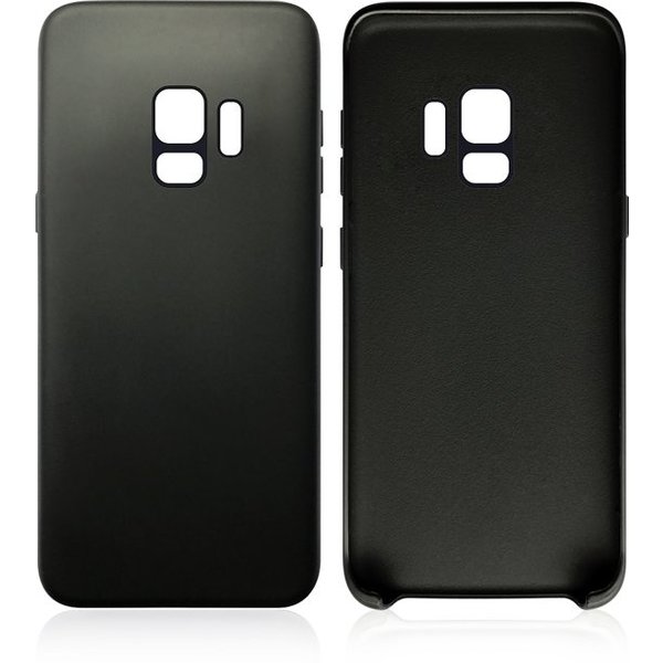 Merkloos Hoesje voor Samsung Galaxy S9, gel case, zwart