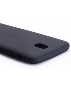 Merkloos Hoesje geschikt voor Samsung Galaxy J5 (2017), gel case, zwart