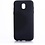 Merkloos Hoesje geschikt voor Samsung Galaxy J5 (2017), gel case, zwart