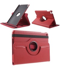 Merkloos Apple iPad Mini 4 Hoesje Rood, 360 Draaibaar standaard