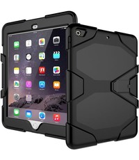 Merkloos Heavy Duty Case Apple iPad (2018) / (2017) - Zwart
