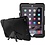 Merkloos Heavy Duty Case Apple iPad (2018) / (2017) - Zwart