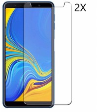 Ntech Ntech 2 Pack Samsung Galaxy A7 (2018) Screenprotector|Tempered glass