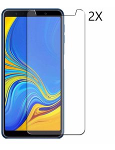 Ntech Ntech 2 Pack Samsung Galaxy A7 (2018) Screenprotector|Tempered glass