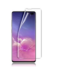 Ntech Ntech Samsung Galaxy S10+ Plus PET Folie Screenprotector Full-screen | Fingerprint Unlocking film Clear