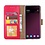 Ntech Ntech Hoesje Geschikt Voor Samsung Galaxy S10 Book Hoesje Roze + PET Folie screenprotector