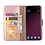 Ntech Ntech Hoesje Geschikt Voor Samsung Galaxy S10 Book Hoesje RoseGoud + Folie screenprotector