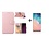 Ntech Ntech Hoesje Geschikt Voor Samsung Galaxy S10 Book Hoesje RoseGoud + Folie screenprotector