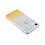 Ntech Ntech hoesje Geschikt voor iPhone Xr - Glamour Glitter Dual Layer Back Cover TPU Hoesje - Zilver & Goud