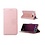 Ntech Ntech Geschikt voor Samsung Galaxy S10e Luxe TPU / PU Leder Flip Cover met Pasjes houder & Magneetsluiting Rose Goud