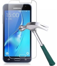 Merkloos Glazen Screenprotector voor Samsung Galaxy J3 (2016)