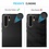 Ntech Hoesje Geschikt voor Huawei P30 Pro Transparant Hoesje Flexible TPU & Scratch Resistent Silicone Case + Glazen Screenprotector - Zwart