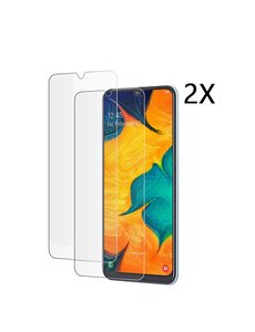 Ntech Ntech 2Pack Samsung Galaxy A30 - Screenprotector Tempered glass Beschermglas
