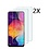 Ntech Ntech 2Pack Screenprotector Geschikt voor Samsung Galaxy A50 - Screenprotector Tempered glass