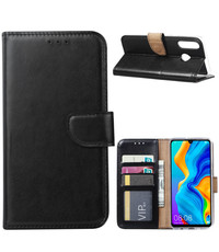Ntech Ntech Huawei P30 Lite / P30 Lite New Edition Hoesje ‚¬€œ portemonnee / book case - Zwart