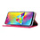 Ntech Ntech Portemonnee hoesje met Pasjesruimte Geschikt Voor Samsung Galaxy M20 - Roze