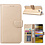 Ntech Ntech Portemonnee hoesje met Pasjesruimte geschikt voor Sony Xperia 10 Plus - Goud