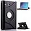 Ntech - Zwart Galaxy Tab E 9,6 inch Tablet Case hoesje met 360° draaistand cover hoes