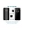 Ntech Ntech New Style LED Flip Cover Hoesje Geschikt Voor Samsung Galaxy A50 - Zwart