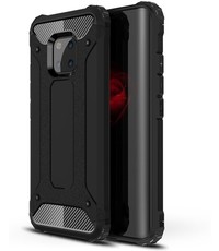  Armor Hybrid Huawei Mate 20 Pro Hoesje - Zwart