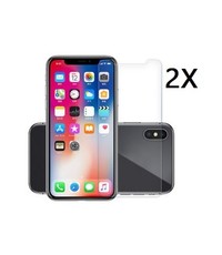 Ntech Ntech 2 Stuks Screenprotector Tempered Glass Glazen - Apple iPhone XR