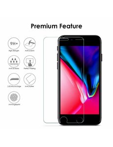 Ntech Ntech 2 Stuks Screenprotector Tempered Glass Glazen - Apple iPhone 8/7/6(s)