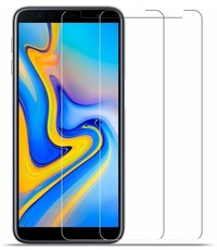 Ntech Ntech 2 Stuks Screenprotector Tempered Glass Glazen - Samsung Galaxy J6+ (Plus) 2018
