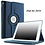 Ntech Ntech Hoes geschikt voor Apple iPad iPad Air (2019) 10.5 Draaibare Hoes - Donker Blauw